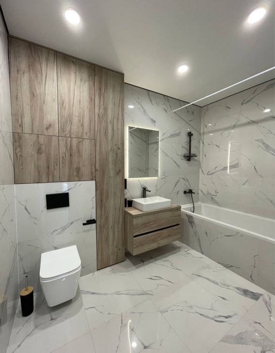 Оренда 2 кімнатної квартири + кухня студія.  Перша здача.