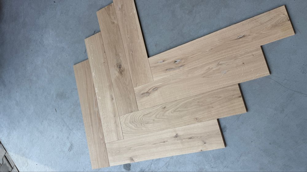 Jodełka klasyczna, 120x600, efekt surowego drewna
