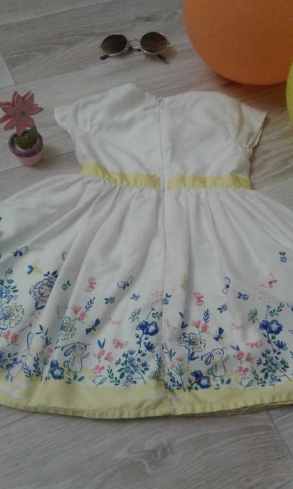 Милое летнее платье m&s на 1,5-2 года