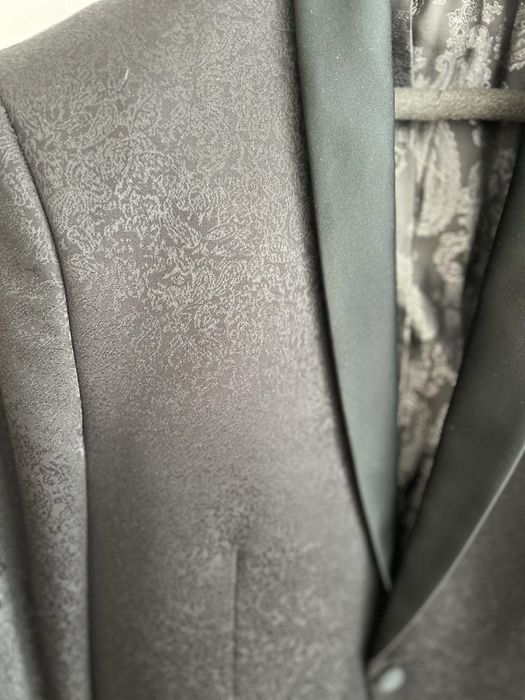 Skoking czarny zakardowy