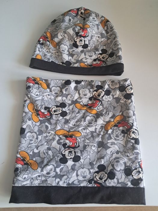 Czapka i komin Myszka Miki