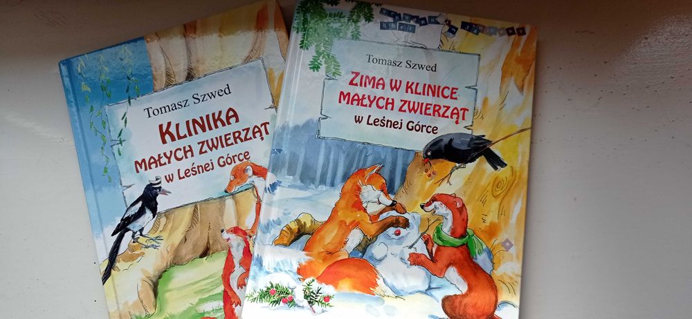 Zima w klinice małych zwierząt Książki dla dzieci