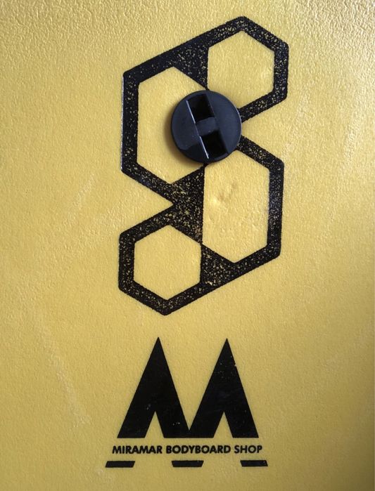 Prancha Bodyboard (Science) Mike Stewart + saco NMD