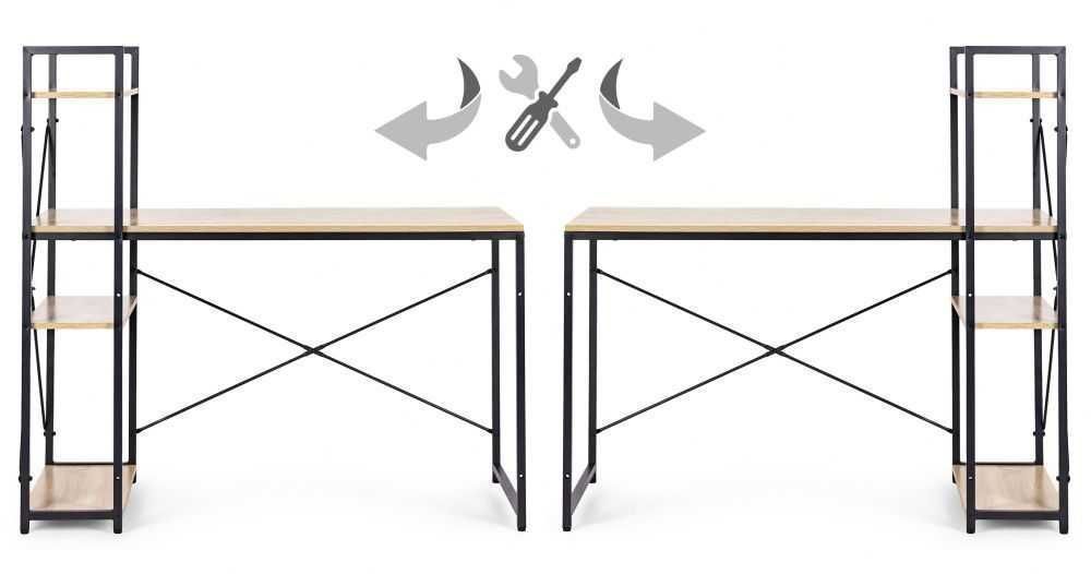 NOWE Biurko Gamingowe Metalowe Komputerowe Meble Biurowe FV