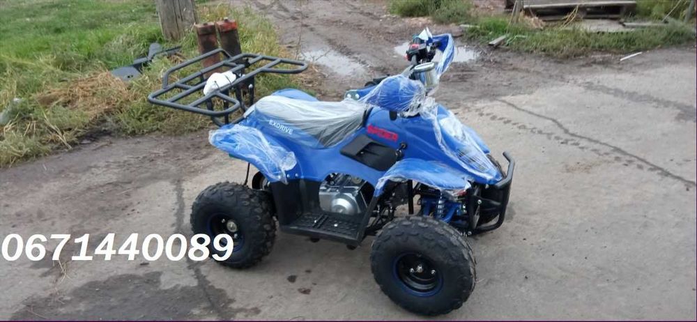 Квадроцикл Exdrive Spider 110 cc Дитячий ДОСТАВКА БЕЗКОШТОВНО додому