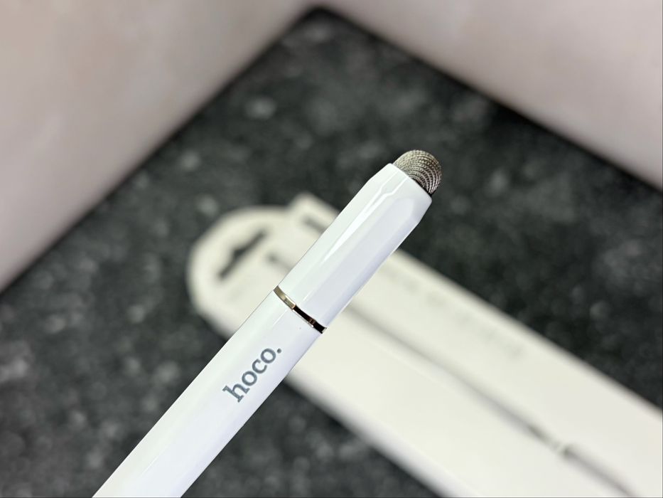 Стилус HOCO GM111 Білий Pencil 3в1 для смартфонів та планшетів Apple