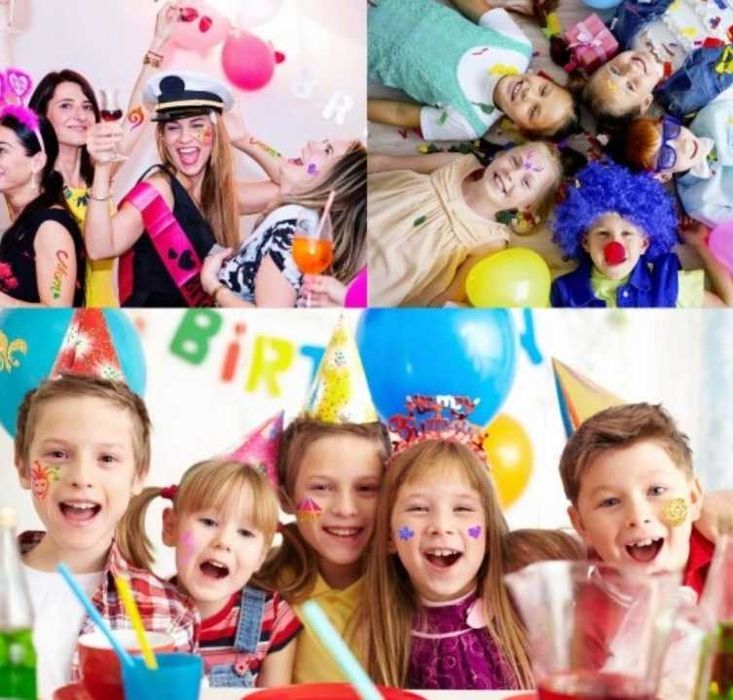 Zestaw do tatuaży brokatowych – kreatywna zabawa dla dzieci