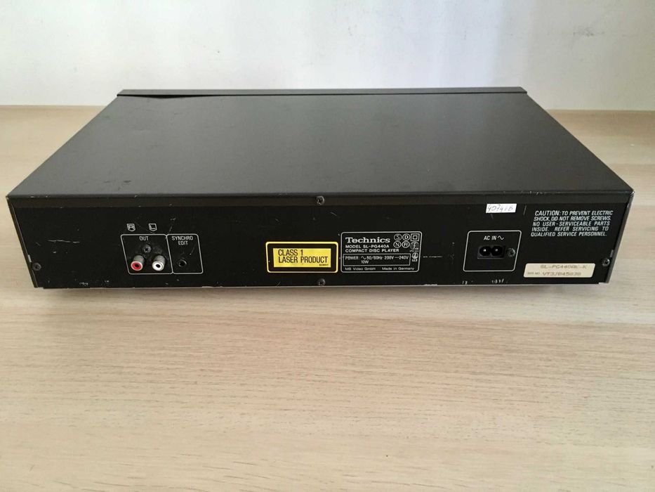 Technics SL-PG440A - leitor de CD