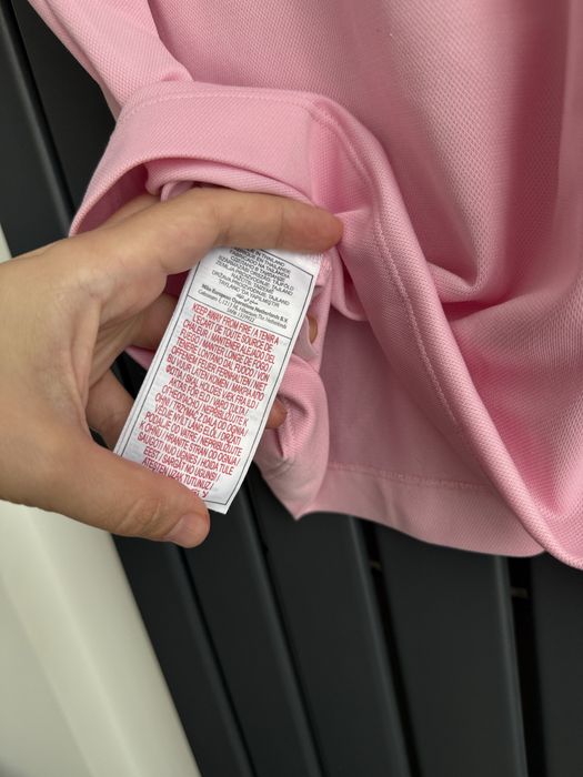 Футболка рожева оригінал поло теніска сорочка Nike розмір L Л