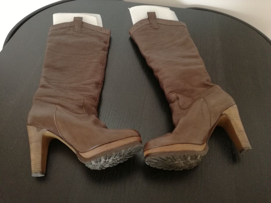 Botas Quebramar castanhas tamanho 40