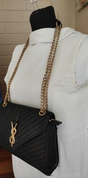 Torebka mała YSL czarna OKAZJA