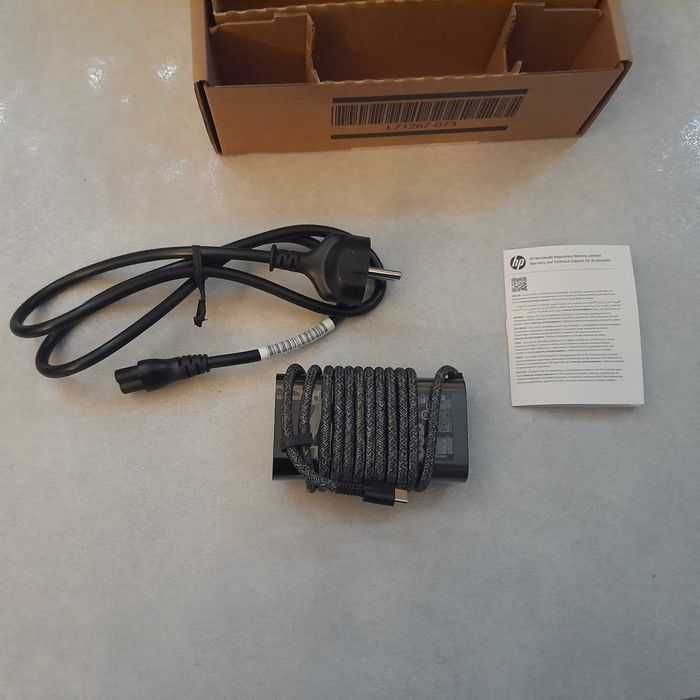HP oryginalny zasilacz Ładowarka HP 65W USB-C