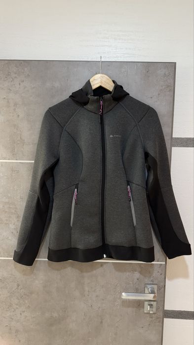 Bluza Rozpinana | Quechua | Damska | rozm. M | Ciemnoszara