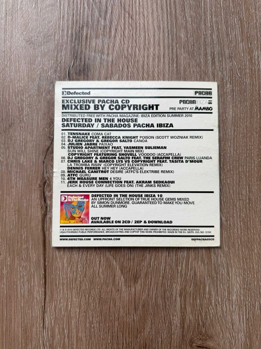 Defected in the house Pacha Ibiza 2010