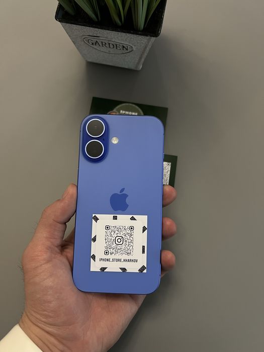 iPhone 16,128GB,Ultramarine!Магазин!Гарантия!Trade iN!
