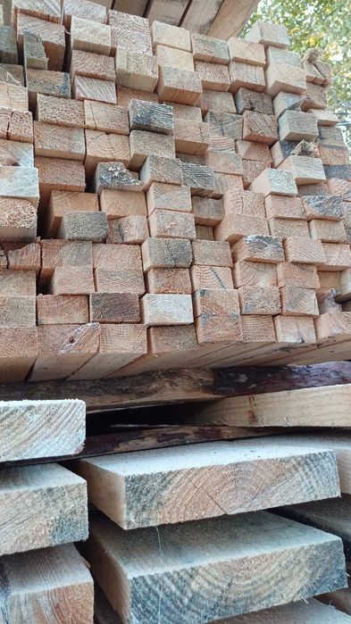 СВІЖОПИЛ Дошка, брус, рейка, куб обрізної дошки, необрізна дошка
