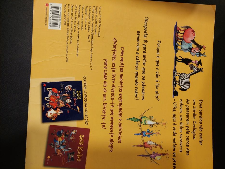 Livro de piadas infantil