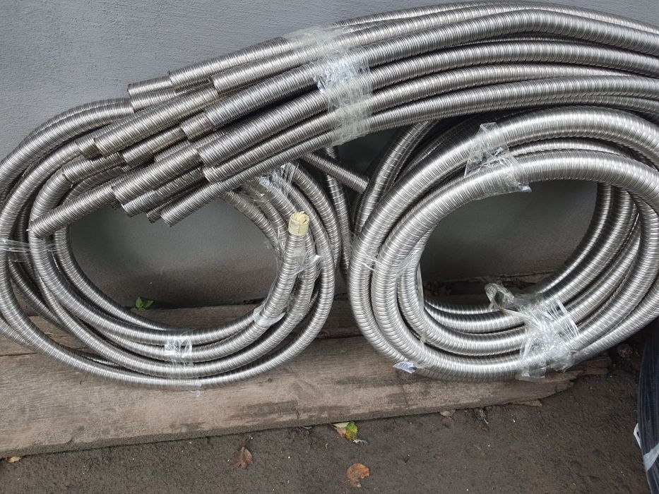 Гофра, абгаз на вихлоп на автономку 22, 24 гофрофольга на  25,40,60,75