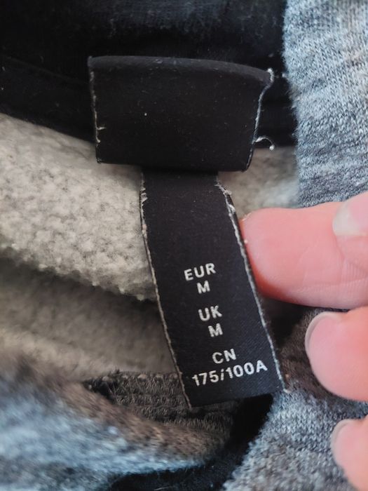 Bluza męska szara  M