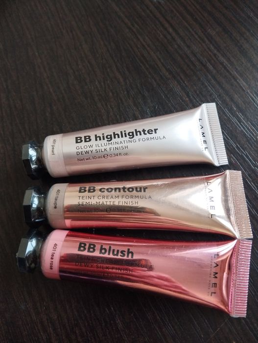 Пробники хайлайтер, контур LAMEL