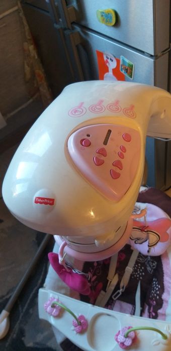 Колыбель - качели Fisher Price с проектором