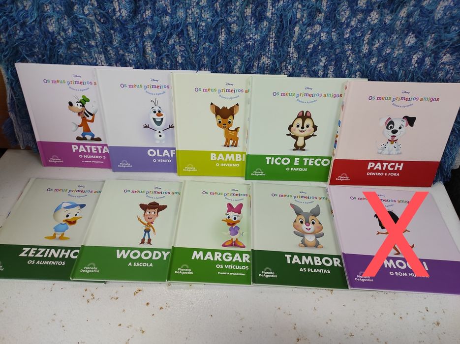 Disney - "Os meus primeiros amigos" (livros / figuras / coleção)
