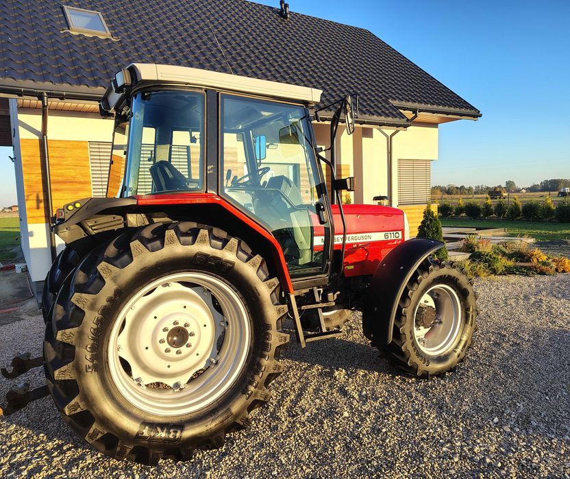 Massey Ferguson 6110 super stan! Opony jak nowe