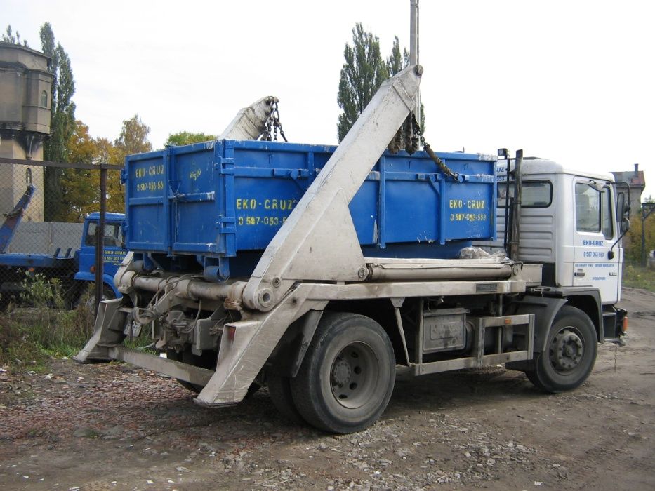 Wywóz śmieci, gruzu, liści, KONTENERY Łódź + 30 km