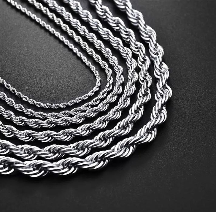 Унісекс ланцюжок з нержавіючої сталі 5 мм 55 см