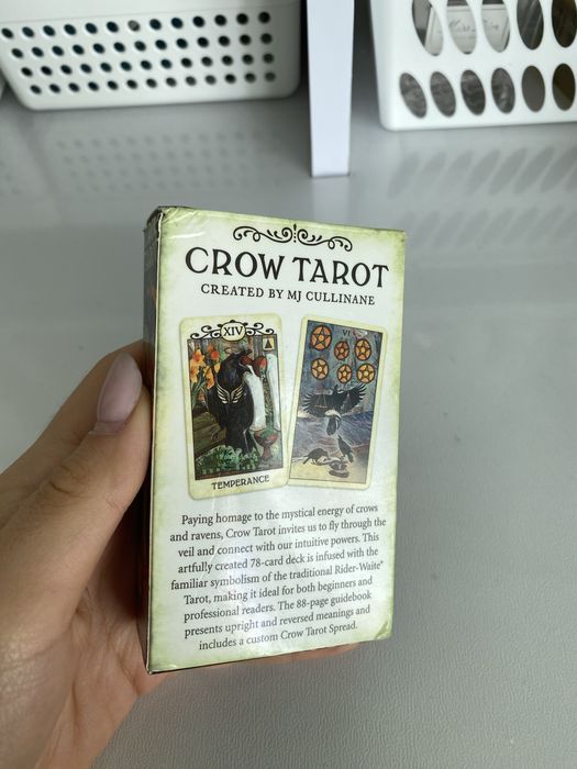 Колода Карти Таро Crow Tarot , Таро Воронів , Таро Круків