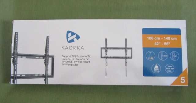 Suporte de Parede para TV Fixo e Reclinável Metronic Kaorka 42"-55"