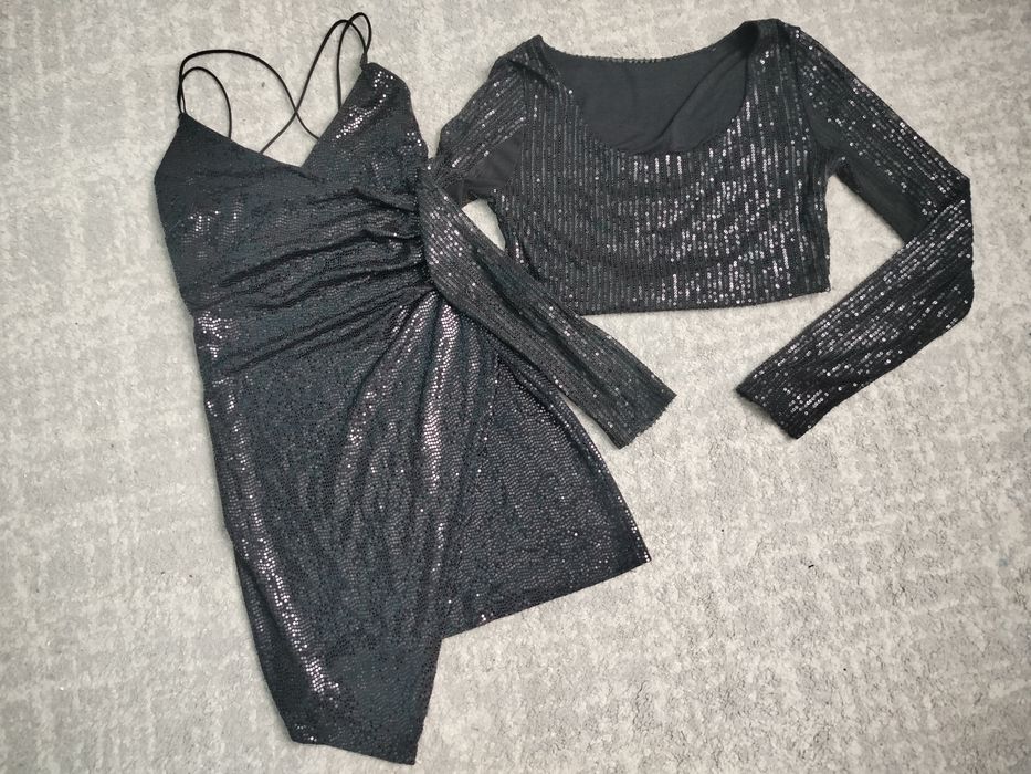 Sukienka swiecąca s/m.