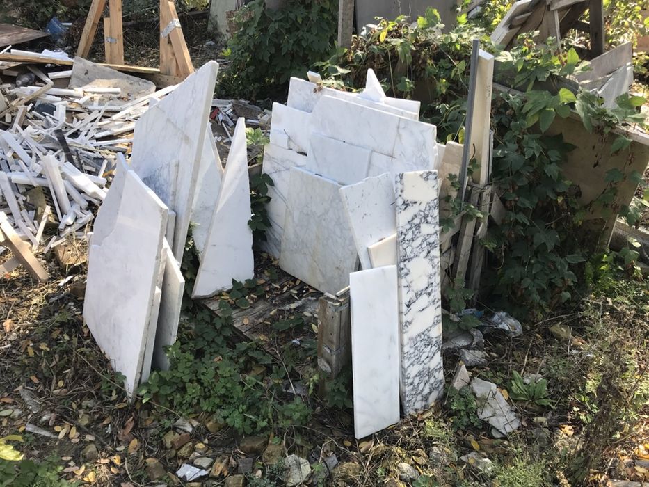 Обрезки мрамора, гранита, оникса, травертина