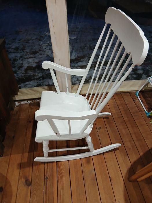 Fotel bujany typu windsor