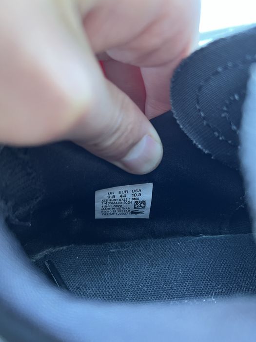 Кроссовки lacoste