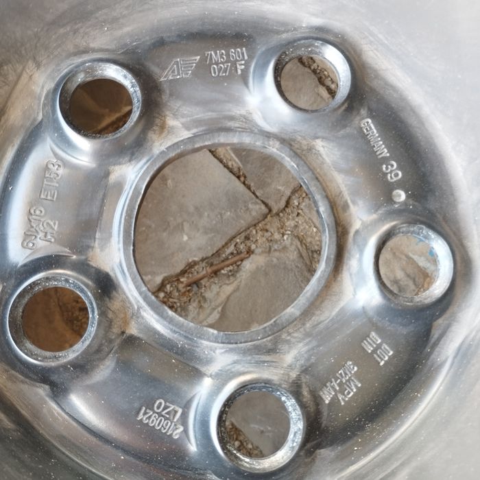 Jante ferro Roda 16" 5x112  VW, AUDI, MERCEDES, SEAT, SKODA