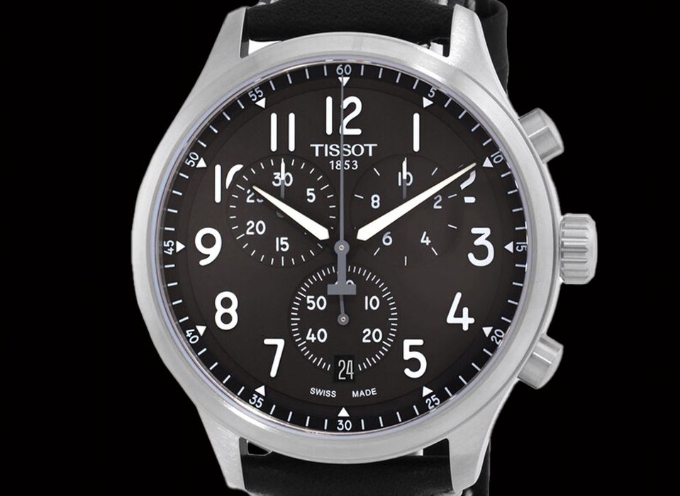 Годинник чоловічий Tissot Chrono XL Classic T116.617.16.062.00 45 MM Sapphire Swiss Made ETA G10.212
