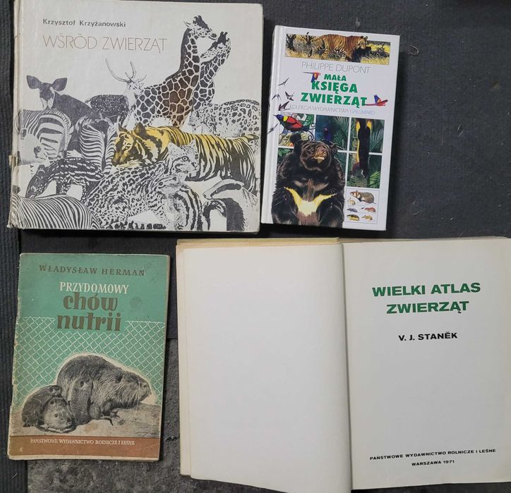 Książki Rośliny, kaktusy, sci-fi, jedzenie, zwierzęta