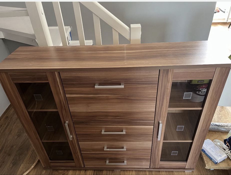 Komoda szafka witryna 140x110x35