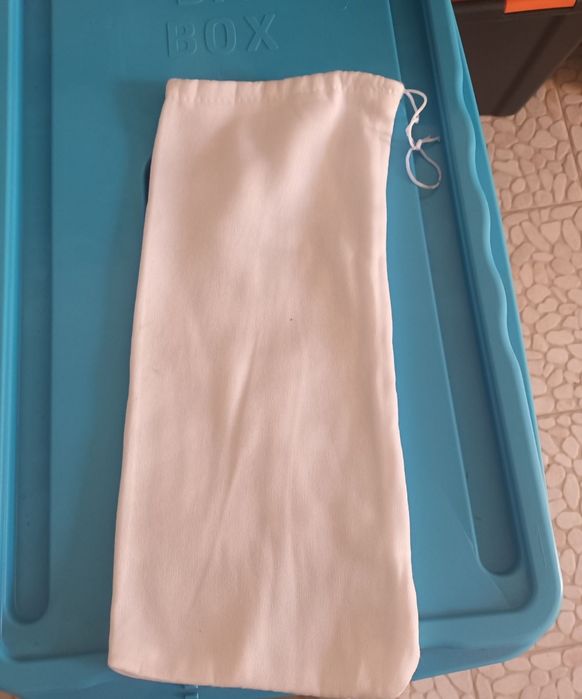 Saco de pano branco