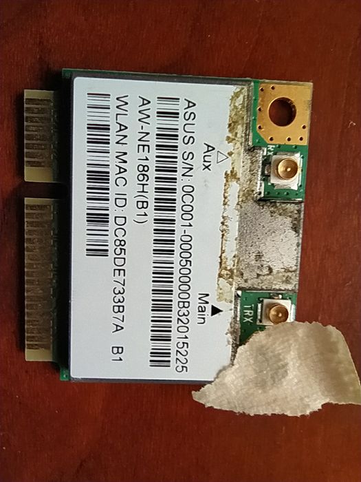 Conector carregador + placa wireless portátil ASUS k55