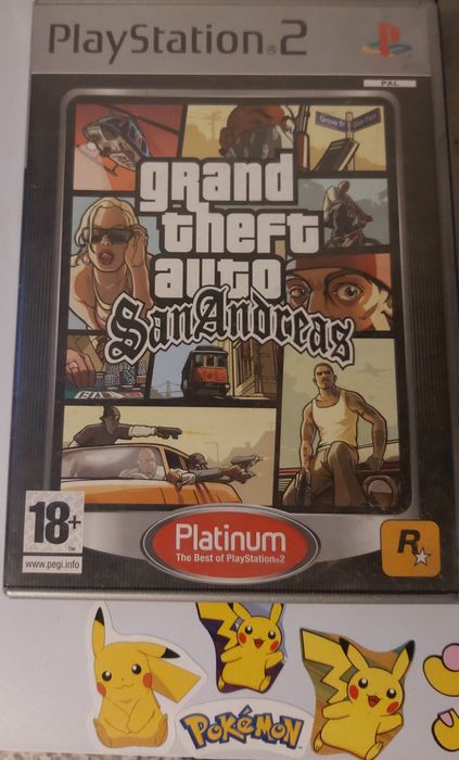 Ps2 GTA San Andreas.