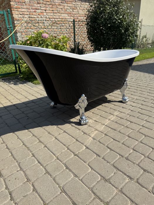 Ванна на левових лапах 161 см ретро ванна (00207+)