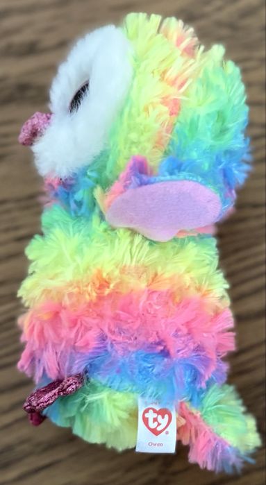 Мʼяка іграшка TY Beanie Boo's Сова Owen.
