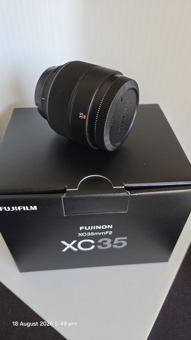 Fujinon XC 35mm F2 (usada) inc. Caixa