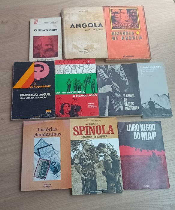 Livros Políticos (África, Estado Novo, etc.)
