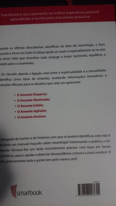 Quando o amor nos sobe à cabeça - Earl Henslin