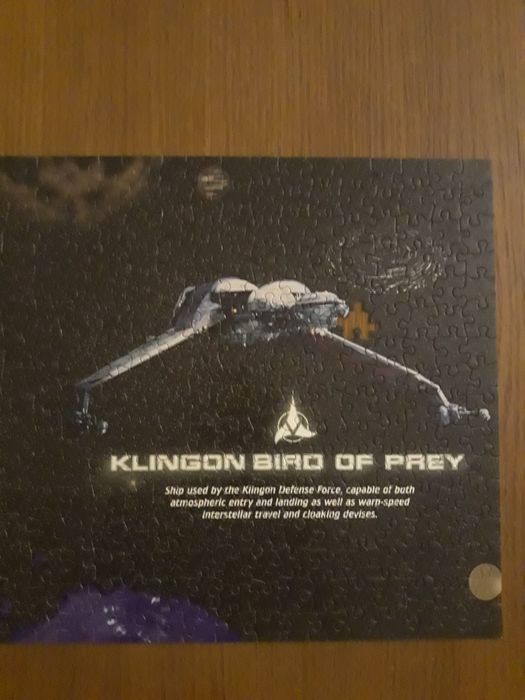 StarTrek kolekcjonerskie puzle StarWars