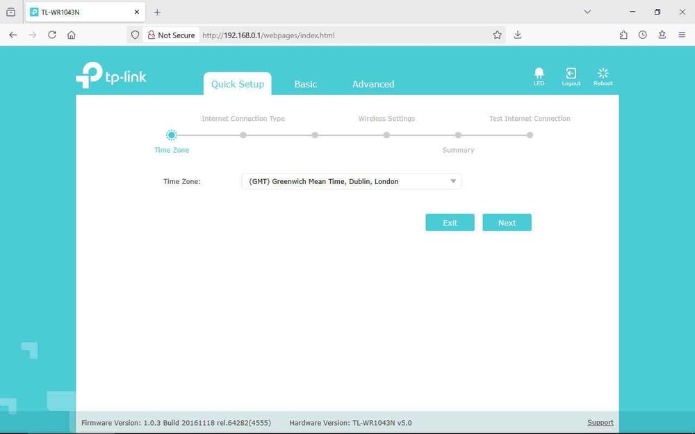 TP-Link TL-WR1043N v5.0 / 1 Gbit / wifi 450 Mbps / 25 dBm max / 3 ant