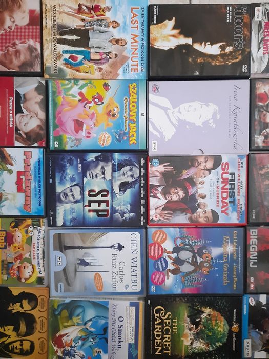 35 sztuk filmy bajki dvd muzyka